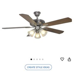Hampton Bay Led Indoor Fan