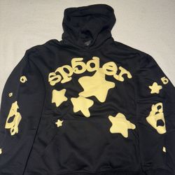 Sp5der Beluga Hoodie Black
