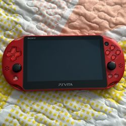 Red Sony PlayStation Vita 2000 Series