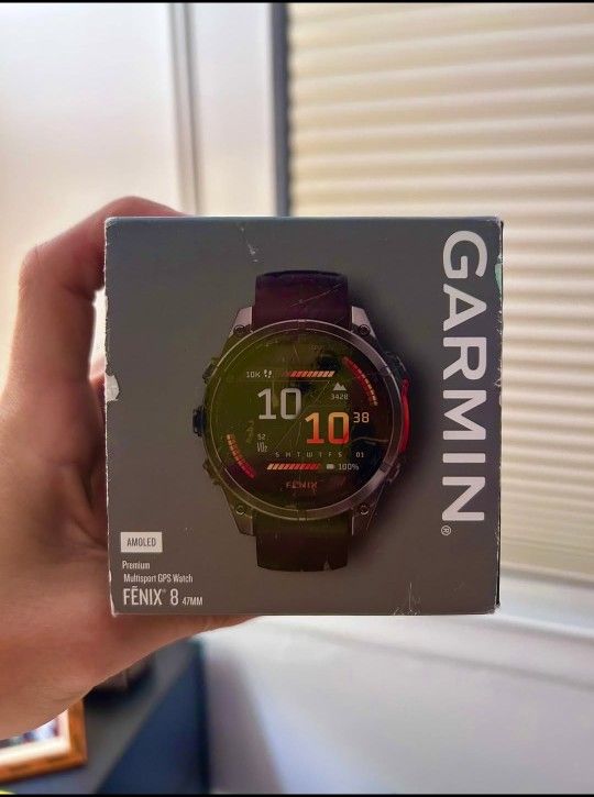 Garmin Fenix 8 47mm - Open Box, never worn