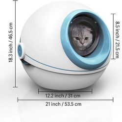 iPettie  Nova Jumbo Cat Litter Box 