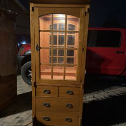 Two China Cabinets 