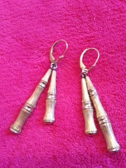 Baboo earrings gold plated