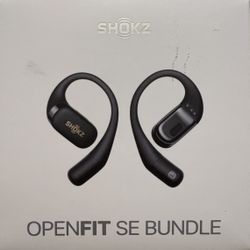 New Shokz OpenFit SE, Bundle Open-Ear True Wireless Earbuds [Sealed]