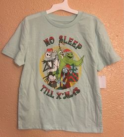Disney Nightmare Before Christmas Girls Small (6/7) Shirt New