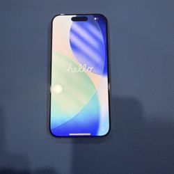 iPhone 15 Pro, 1TB Storage, Fully Unlocked For All Carriers, excellent condition, with original box and cable.