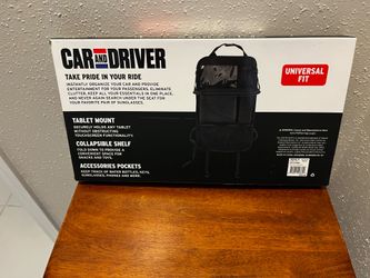 Car back seat organizer