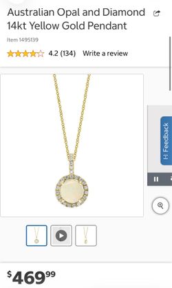 Gold/Natural diamond necklace