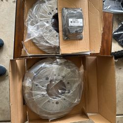 Rear Break Rotors and Break Pads