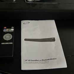 iLive - 29-inch Bluetooth Soundbar - Black