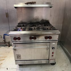 Commercial Wolf Range Stove 6 burner