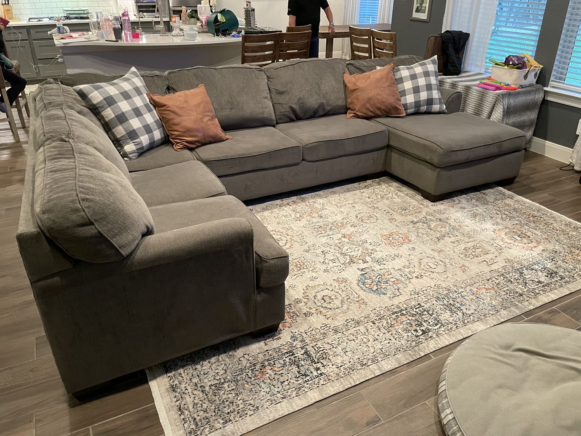 Gray Sectional Couch From Ashley Furniture