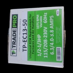 TRADE PRO TP-EC13-50 Universal ECM Motor/ Furnaces Air Handlers 115/208-230V