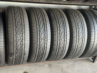 SET OF TIRE 255 55 20 CONTINENTAL 85% LIFE