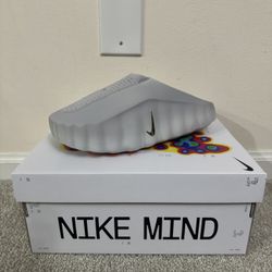 Nike Mind 001 Slide Light Smoke Grey Women’s - Sz 10W
