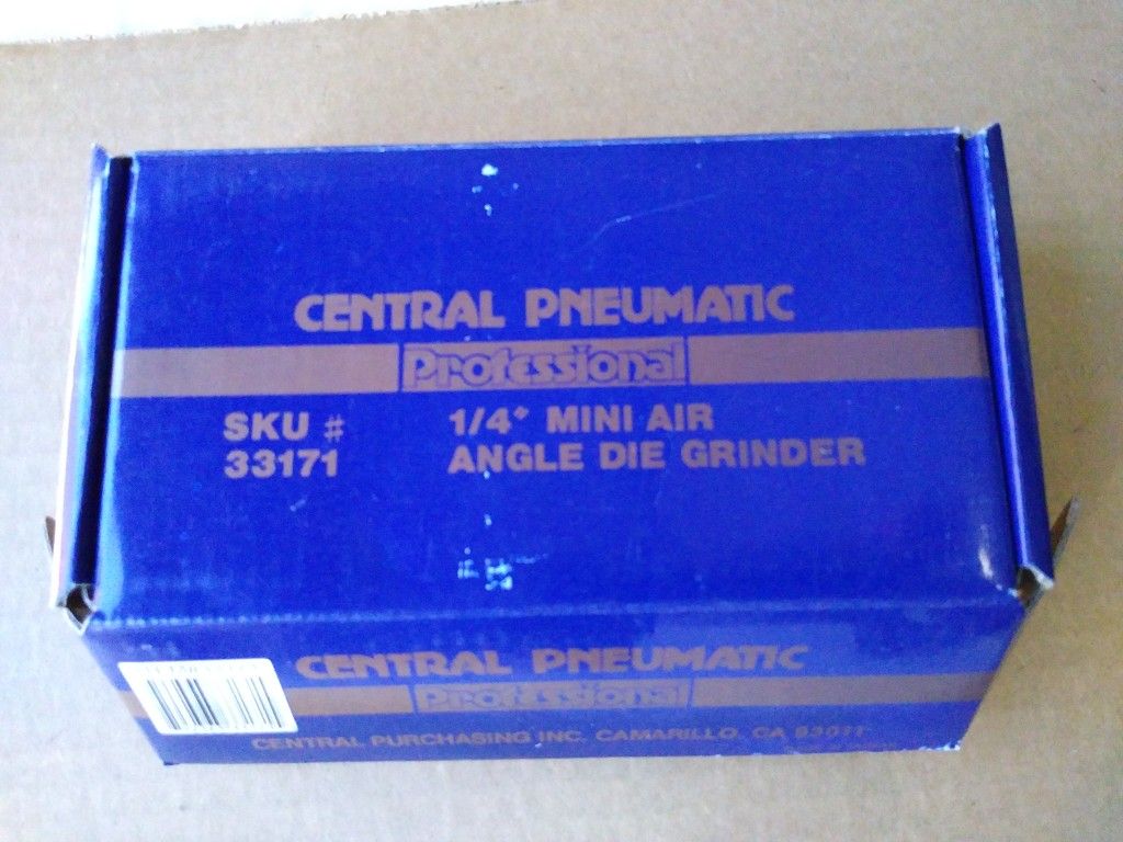Angle Die Grinder 1/4" Professional - Pick up in Fairfield $10