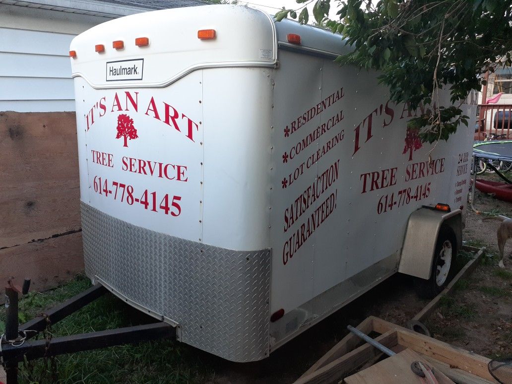 12ft inclosed trailer needs little work done on the doors and back