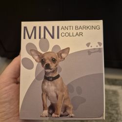 Brand New Snall Dog Bark Collar
