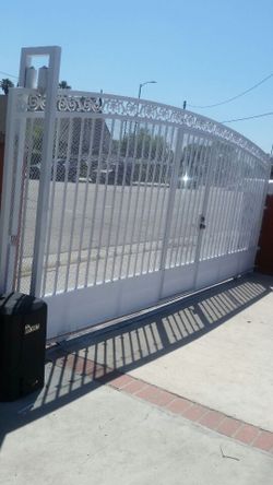 We make doors installed motors and make repairs