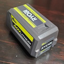 Ryobi 40v lithium 6Ah battery 