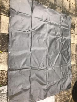Pick up truck vinyl bed cover