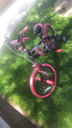 Girls BMX bike