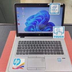 TOUCHSCREEN 14" HP Laptop i5 8GB 256SSD Hard Drive LIKE NEW!!!