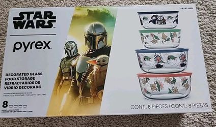 Pyrex Glass Storage Set - Mandalorian