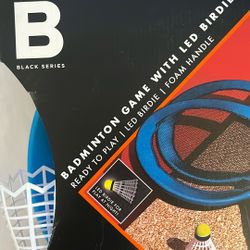 Bandminton Game With LED Birdie