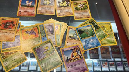 Vintage Pokémon cards