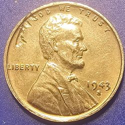 1943 S MINT Lincoln Wheat Penny, An error coin ,steel Penny for your  collection!
