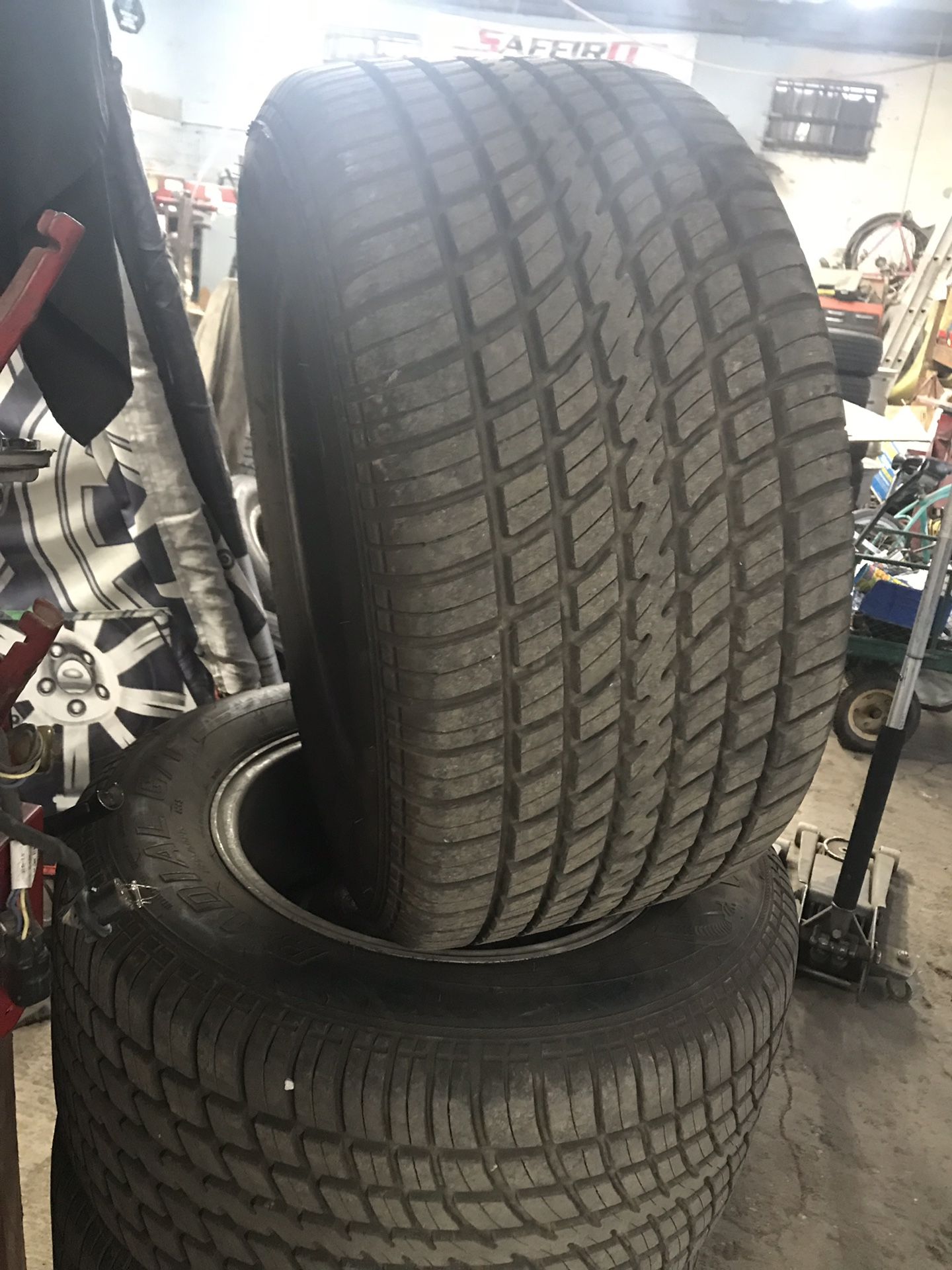 Selling 15x10 inch rims and tire size 295-50-15 $650