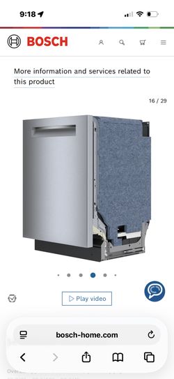 Brand New Bosch Dishwasher