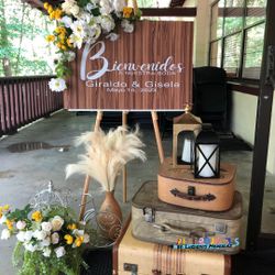 Welcome signa for event | Cartel de bienvenida para eventos