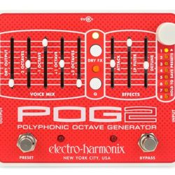 Electro-Harmonix POG2 Polyphonic Octave Generator 