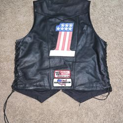 🏍️ Vintage Biker Vest with Attitude 🏍️