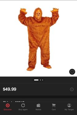 Big foot costume