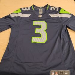Nike NFL brand Seattle Seahawks jersey #3 Wilson shirt 