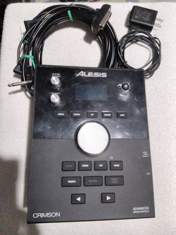 Alesis Crimson Electric Drum Console Compatible With Most All Electronic Drums Cymbals Triggers