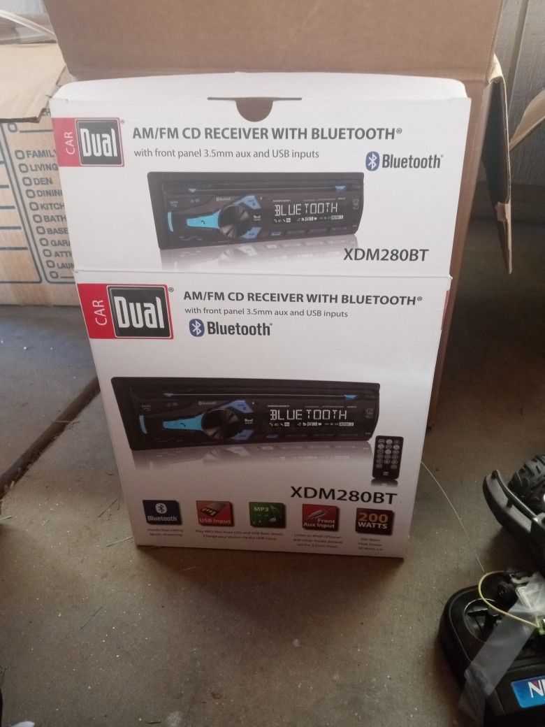 New In Box Never Used Car Stereo