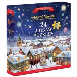 Advent Calendar 24 Jigsaw  Puzzles NWT