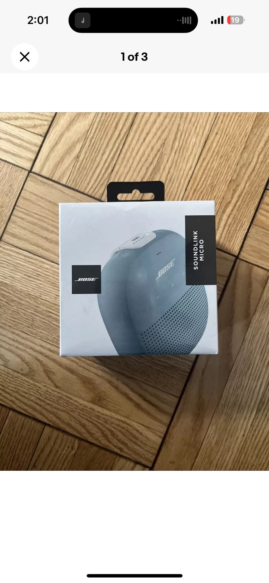 Bose SoundLink Micro Bluetooth Speaker - Stone Blue, New, Factory Sealed