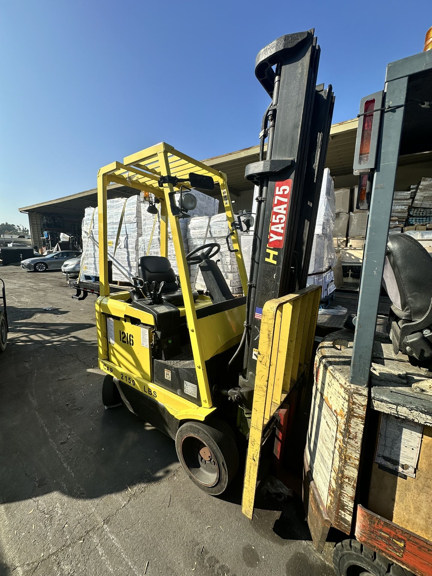 Hyster Electric Forklift 1 Year Warranty