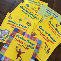 Curious George Books - Lot of 7