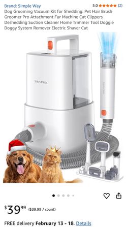 SimpleWay Pet Grooming Vacuum Kit