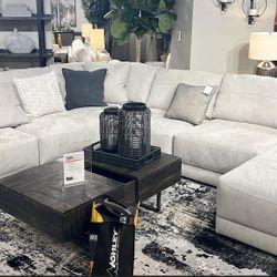 6 PCS  SECTIONAL SEATİNG SOFA COUCH WİTH İNTEREST FREE PAYMENT OPTİONS 