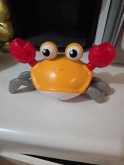 Dancing toy crab 🦀