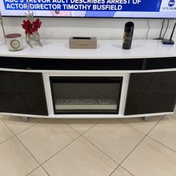 Fireplace TV Stand
