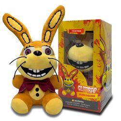 Glitchtrap Plush Birthday Gift For Kids, Spring Trap Plush With Soft And Comfortable Cotton, Decor Plushtrap Plush, Glitchtrap Plush For All Ages, 7 I