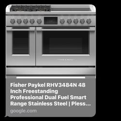 48” Range / Oven With Flat Grill  “2 Days Only “